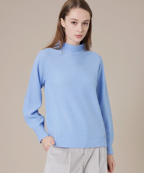 MACKINTOSH LONDON（マッキントッシュ ロンドン）の「ウールカシミヤニットプルオーバー（ニット/セーター・レディース・ベージュ/グリーン系その他5/ブルー系その他2・38）」の3枚目の写真