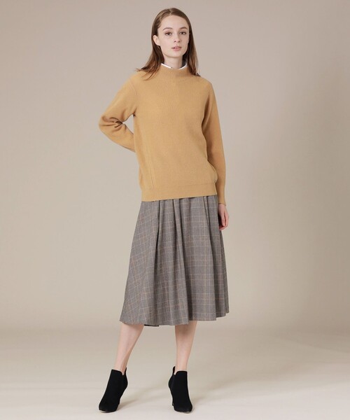 MACKINTOSH LONDON（マッキントッシュ ロンドン）の「ウールカシミヤニットプルオーバー（ニット/セーター・レディース・ベージュ/グリーン系その他5/ブルー系その他2・38）」の4枚目の写真