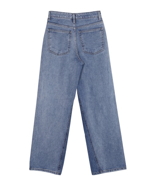 Figments（フィグメンツ）の「カラーブロックデニムパンツ（デニムパンツ・レディース・インディゴブルー・SMALL/MEDIUM）」の5枚目の写真