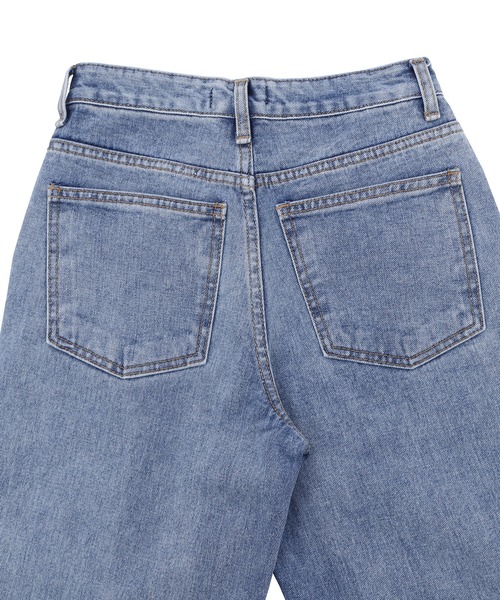 Figments（フィグメンツ）の「カラーブロックデニムパンツ（デニムパンツ・レディース・インディゴブルー・SMALL/MEDIUM）」の10枚目の写真