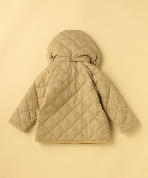 kladskap（クレードスコープ）の「キルティングコート（ブルゾン・キッズ・ブルー/ベージュ・100cm/90cm/120cm/130cm/110cm）」の5枚目の写真