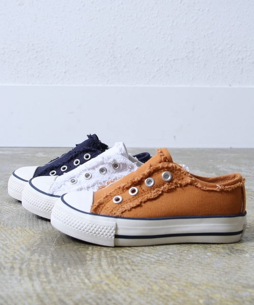 coen（コーエン）の「【coen kids】キャンバススニーカー15SS（16cm～20cm）（スニーカー・キッズ・ホワイト/ネイビー/マスタード・19cm/17cm/18cm/16cm/20cm/FREE）」の13枚目の写真