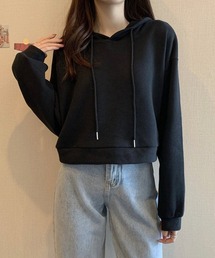 urge：（アージコロン ）の「【URGE：】ショート丈 プルオーバー パーカー（パーカー）」