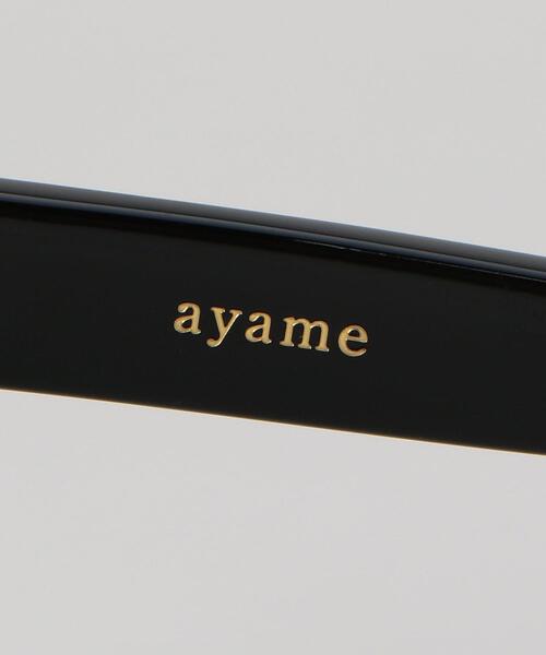 H　BEAUTY&YOUTH UNITED ARROWS（エイチビューティーアンドユースユナイテッドアローズ）の「＜ayame＞TORO/アイウェア.（メガネ・メンズ・ブラック・FREE）」の4枚目の写真