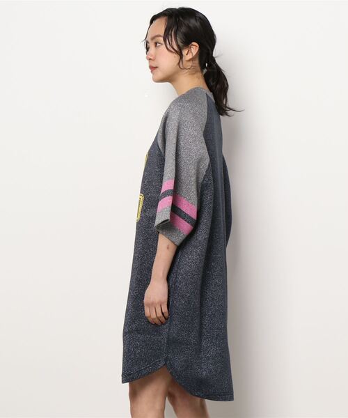 ZADIG&VOLTAIRE(ザディグ エ ヴォルテール)の「ALLY LUREX SHOW(ワンピース・レディース・グレー・S/XS/M)」の4枚目の写真