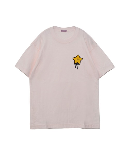 SueUNDERCOVER(スーアンダーカバー)の「SU1B1891-1(Tシャツ/カットソー・レディース・ブラウン/ライトグリーン/ライトピンク・2/1)」の3枚目の写真