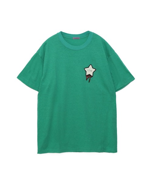 SueUNDERCOVER(スーアンダーカバー)の「SU1B1891-1(Tシャツ/カットソー・レディース・ブラウン/ライトグリーン/ライトピンク・2/1)」の2枚目の写真