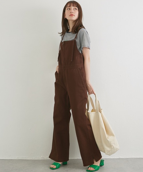 50s〜 French Brown コットンツイル オーバーオール LAVEANGE（ラビアンジェ）の「コットンツイルオーバーオール