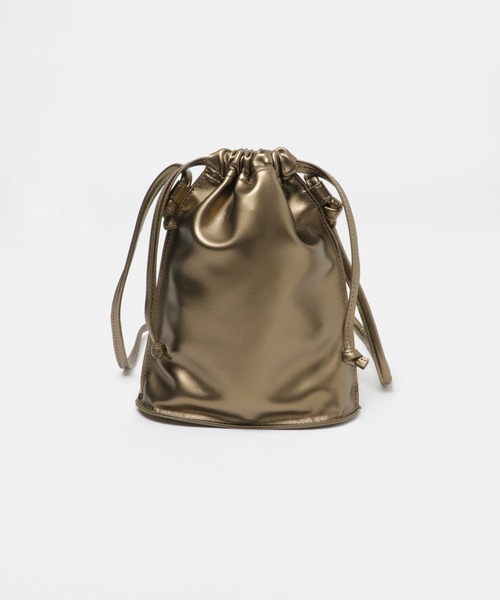 ITEMS URBANRESEARCH（アイテムズ アーバンリサーチ）の「PUキンチャクショルダー（ショルダーバッグ・レディース・グリーン/ブロンズ/ブラック・-）」の15枚目の写真