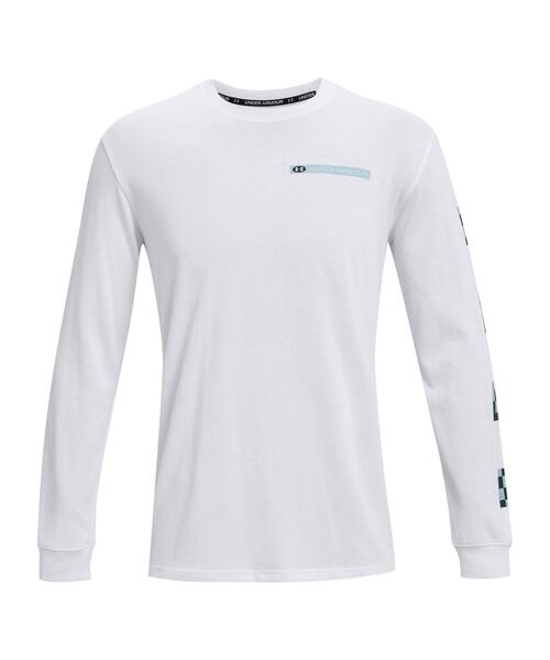 UNDER ARMOUR(アンダーアーマー)の「UAヘビーウエイト ロングスリーブ(トレーニング/メンズ)(Tシャツ/カットソー・メンズ・ブラック/ホワイト・3XL/L/S/XL/XXL/M)」の5枚目の写真