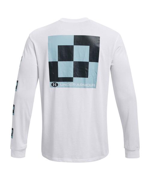 UNDER ARMOUR(アンダーアーマー)の「UAヘビーウエイト ロングスリーブ(トレーニング/メンズ)(Tシャツ/カットソー・メンズ・ブラック/ホワイト・3XL/L/S/XL/XXL/M)」の6枚目の写真