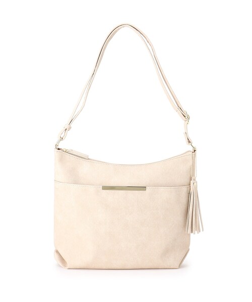 SHOO・LA・RUE(シューラルー)の「◆カラフル!ダブルフェイスショルダー(ショルダーバッグ・レディース・ライトブルー/ブラック/イエロー/ライトベージュ/ダークネイビー/ライトグリーン系/ピンク系・00)」の1枚目の写真