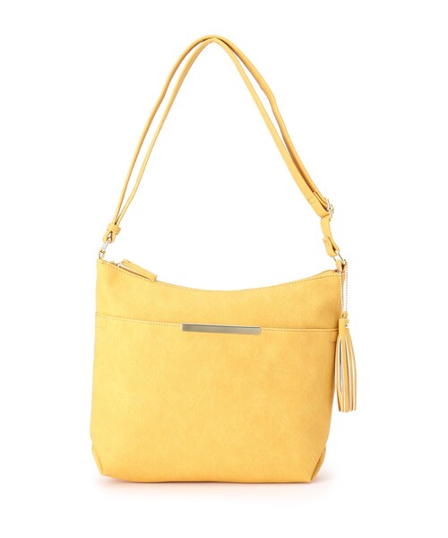 SHOO・LA・RUE(シューラルー)の「◆カラフル!ダブルフェイスショルダー(ショルダーバッグ・レディース・ライトブルー/ブラック/イエロー/ライトベージュ/ダークネイビー/ライトグリーン系/ピンク系・00)」の6枚目の写真