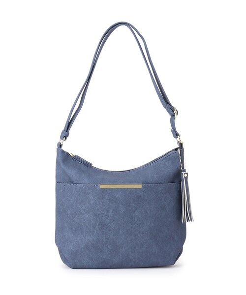 SHOO・LA・RUE(シューラルー)の「◆カラフル!ダブルフェイスショルダー(ショルダーバッグ・レディース・ライトブルー/ブラック/イエロー/ライトベージュ/ダークネイビー/ライトグリーン系/ピンク系・00)」の5枚目の写真