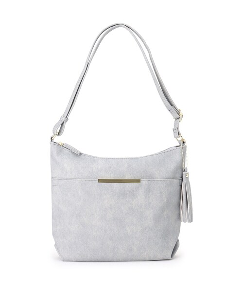 SHOO・LA・RUE(シューラルー)の「◆カラフル!ダブルフェイスショルダー(ショルダーバッグ・レディース・ライトブルー/ブラック/イエロー/ライトベージュ/ダークネイビー/ライトグリーン系/ピンク系・00)」の4枚目の写真