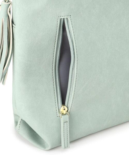 SHOO・LA・RUE(シューラルー)の「◆カラフル!ダブルフェイスショルダー(ショルダーバッグ・レディース・ライトブルー/ブラック/イエロー/ライトベージュ/ダークネイビー/ライトグリーン系/ピンク系・00)」の21枚目の写真