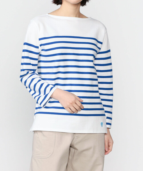 tシャツ ORCIVAL | ラッセルフレンチセーラーTシャツ WOMEN レディース ORCIVAL（オーシバル）の「ORCIVAL | ラッセルフレンチセーラーT