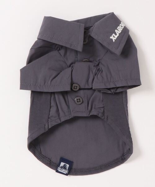 XLARGE（エクストララージ）の「XLARGE/オージーダックコーチシャツ（ペットウェア・メンズ・グレー/グリーン・2L/3L/S/M/L/XS）」の5枚目の写真