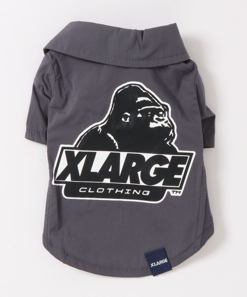 XLARGE（エクストララージ）の「XLARGE/オージーダックコーチシャツ（ペットウェア・メンズ・グレー/グリーン・2L/3L/S/M/L/XS）」の6枚目の写真