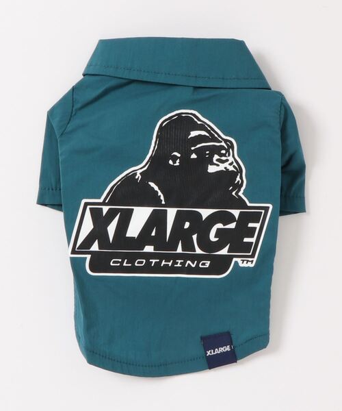 XLARGE（エクストララージ）の「XLARGE/オージーダックコーチシャツ（ペットウェア・メンズ・グレー/グリーン・2L/3L/S/M/L/XS）」の7枚目の写真