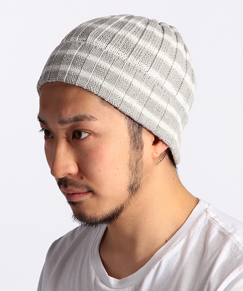B:MING by BEAMS(ビーミングバイビームス)の「【SMART 7月号掲載】【OCEANS 6月号掲載】ビーミング by ビームス / コットンリネンワッチキャップ(ニットキャップ/ビーニー・メンズ・ホワイト/ライトグレー/ブラック/ベージュ/ブルー/インディゴブルー/ネイビー・ONE SIZE)」の1枚目の写真