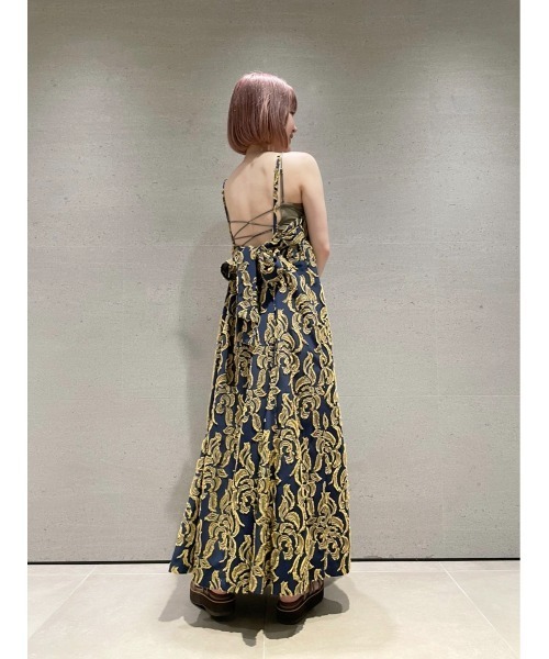 LILY BROWN（リリーブラウン）の「【LILY BROWN Lingerie】バッククロス／ブラキャミソール×ショーツセット（ブラ&ショーツ・レディース・グリーン/カーキ/ブラック/ホワイト・SMALL/MEDIUM）」の10枚目の写真