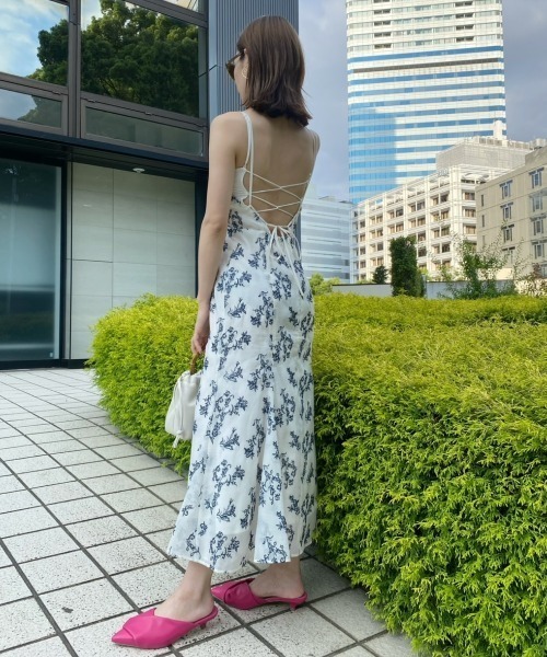 LILY BROWN（リリーブラウン）の「【LILY BROWN Lingerie】バッククロス／ブラキャミソール×ショーツセット（ブラ&ショーツ・レディース・グリーン/カーキ/ブラック/ホワイト・SMALL/MEDIUM）」の21枚目の写真