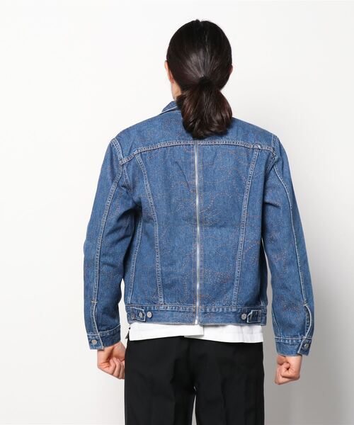 と*す様 A BATHING APE デニムジャケット Gジャン levi's A BATHING APE - A bathing ape デニムジャケット Gジャンの通販