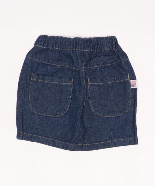 Life Support Products（ライフサポートプロダクツ）の「【コットンUSA】デニムバルーンショートパンツ（80～150cm）（デニムパンツ・キッズ・ネイビー/ストライプ/キナリ・90/100/110/120/80/130/95/140/150）」の13枚目の写真