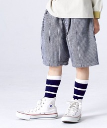 Life Support Products | 【コットンUSA】デニムバルーンショートパンツ（80～150cm）(デニムパンツ)