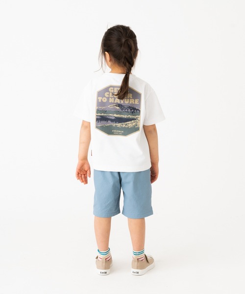 RUGGEDWORKS（ラゲッドワークス）の「《Coleman》　NATURE　PT　ＴＥＥ（Tシャツ/カットソー・キッズ・ホワイト/ブラック/ベージュ・110/150/140/120/100/130）」の6枚目の写真