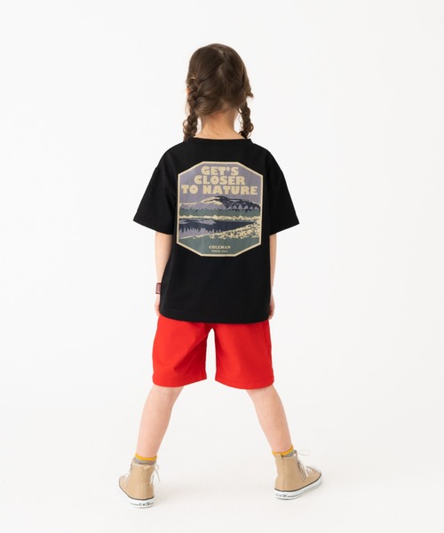 RUGGEDWORKS（ラゲッドワークス）の「《Coleman》　NATURE　PT　ＴＥＥ（Tシャツ/カットソー・キッズ・ホワイト/ブラック/ベージュ・110/150/140/120/100/130）」の8枚目の写真