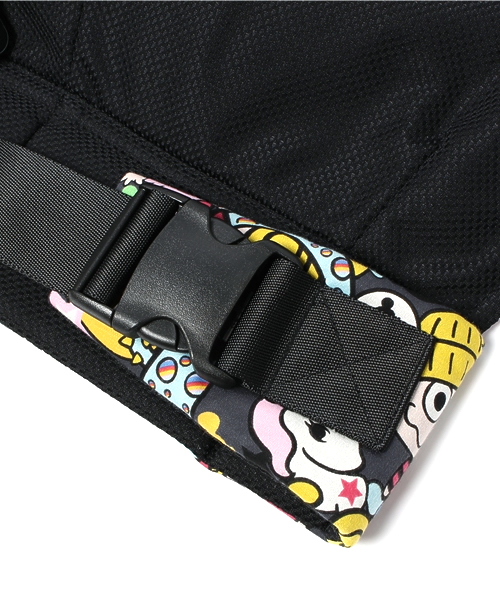 HYSTERIC MINI（ヒステリックミニ）の「Hungry meet the Monsters 総柄  BABY'S 2WAYキャリヤー （その他ベビー用品・キッズ・ホワイト系その他/ブラック系その他・FREE）」の11枚目の写真