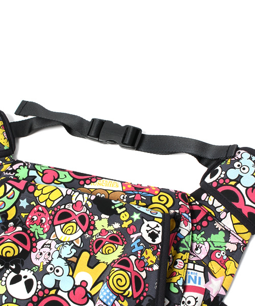 HYSTERIC MINI（ヒステリックミニ）の「Hungry meet the Monsters 総柄  BABY'S 2WAYキャリヤー （その他ベビー用品・キッズ・ホワイト系その他/ブラック系その他・FREE）」の10枚目の写真