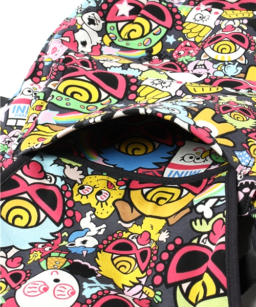 HYSTERIC MINI（ヒステリックミニ）の「Hungry meet the Monsters 総柄  BABY'S 2WAYキャリヤー （その他ベビー用品・キッズ・ホワイト系その他/ブラック系その他・FREE）」の9枚目の写真