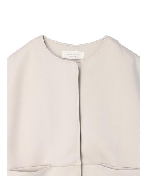 Green　Parks（グリーンパークス）の「ダンボールベスト（ベスト・レディース・ライトベージュ/ブラック・FREE）」の21枚目の写真