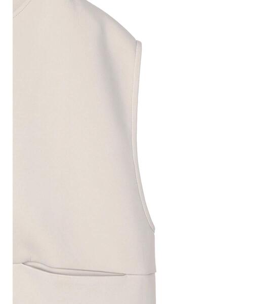 Green　Parks（グリーンパークス）の「ダンボールベスト（ベスト・レディース・ライトベージュ/ブラック・FREE）」の22枚目の写真