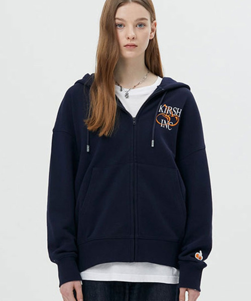 KIRSH（キルシー）の「KIRSH CHERRY HOODIE ZIP UP JUMPER LS/キルシーチェリーフーディー ジップアップ