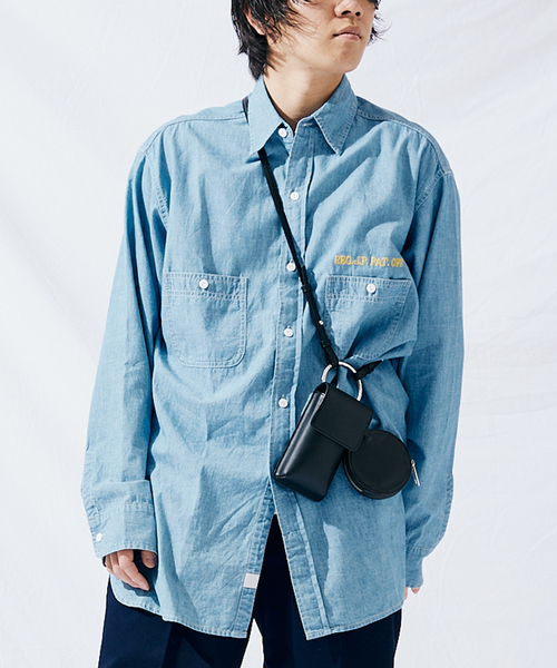 JOURNAL STANDARD（ジャーナルスタンダード）の「【WEB限定】JS LEATHER カウレザー マルチバック（ショルダーバッグ・メンズ・ブラック・FREE）」の2枚目の写真