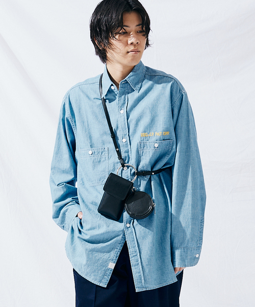 JOURNAL STANDARD（ジャーナルスタンダード）の「【WEB限定】JS LEATHER カウレザー マルチバック（ショルダーバッグ・メンズ・ブラック・FREE）」の3枚目の写真