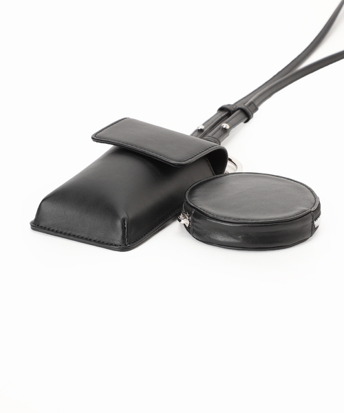 JOURNAL STANDARD（ジャーナルスタンダード）の「【WEB限定】JS LEATHER カウレザー マルチバック（ショルダーバッグ・メンズ・ブラック・FREE）」の11枚目の写真