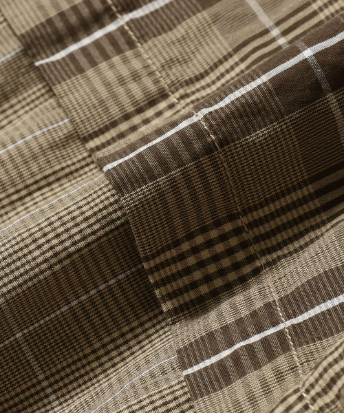 BEAMS（ビームス）の「BEAMS / フェイク レイヤード シャツ（シャツ/ブラウス・メンズ・ブラウン/サックスブルー・SMALL/MEDIUM/LARGE/X-LARGE）」の13枚目の写真