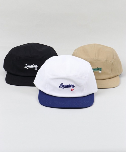 SPINNS(スピンズ)の「BOUNDAYベースボールロゴ ジェットキャップ(キャップ・レディース・ブラック/ベージュ/ホワイト×ブルー・ONESIZE)」の11枚目の写真