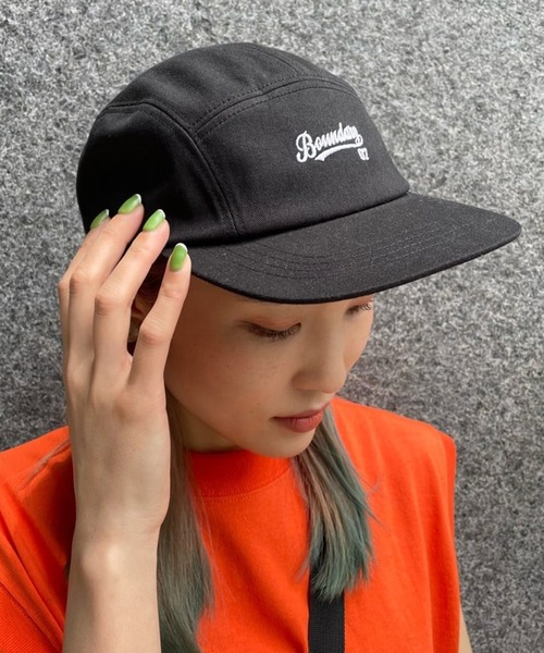 SPINNS(スピンズ)の「BOUNDAYベースボールロゴ ジェットキャップ(キャップ・レディース・ブラック/ベージュ/ホワイト×ブルー・ONESIZE)」の18枚目の写真