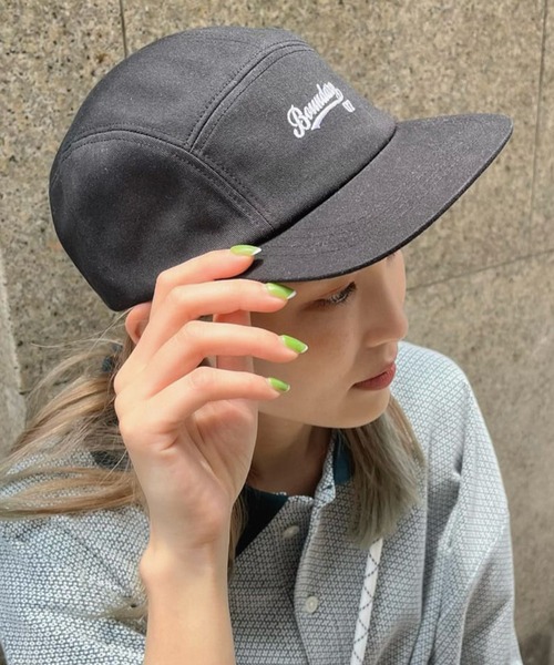 SPINNS(スピンズ)の「BOUNDAYベースボールロゴ ジェットキャップ(キャップ・レディース・ブラック/ベージュ/ホワイト×ブルー・ONESIZE)」の13枚目の写真