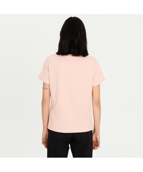 AIGLE（エーグル）の「吸水速乾 AIGLE ロゴ半袖Tシャツ（Tシャツ/カットソー・レディース・ホワイト/ダークグリーン/グリーン/ライトピンク・S/M/L）」の16枚目の写真