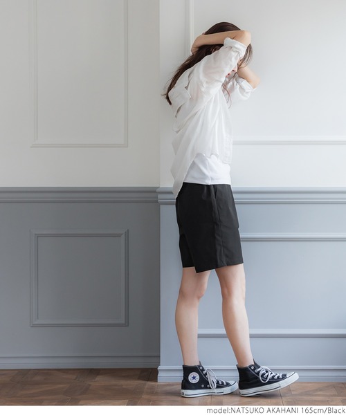 coca（coca）（コカ）の「吸汗速乾撥水ハーフパンツ（その他パンツ・レディース・ブラック/キャメル・ONE SIZE）」の7枚目の写真