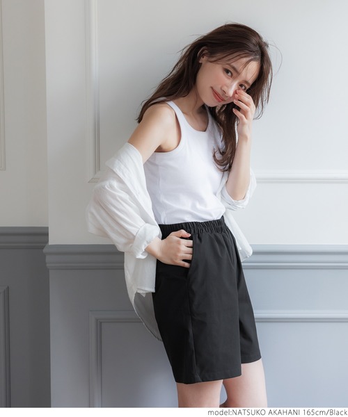 coca（coca）（コカ）の「吸汗速乾撥水ハーフパンツ（その他パンツ・レディース・ブラック/キャメル・ONE SIZE）」の8枚目の写真