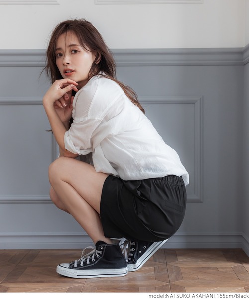 coca（coca）（コカ）の「吸汗速乾撥水ハーフパンツ（その他パンツ・レディース・ブラック/キャメル・ONE SIZE）」の10枚目の写真