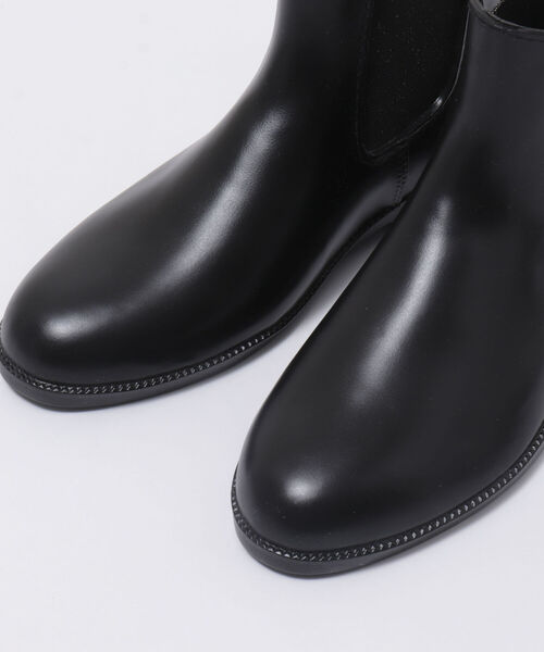 Traditional Weatherwear(トラディショナルウェザーウェア)の「【TRADITIONAL WEATHERWEAR/トラディショナル ウェザーウェア】 SIDE GORE RAIN BOOTS(GLITTER)(ブーツ・レディース・ブラック・38/36/37)」の6枚目の写真